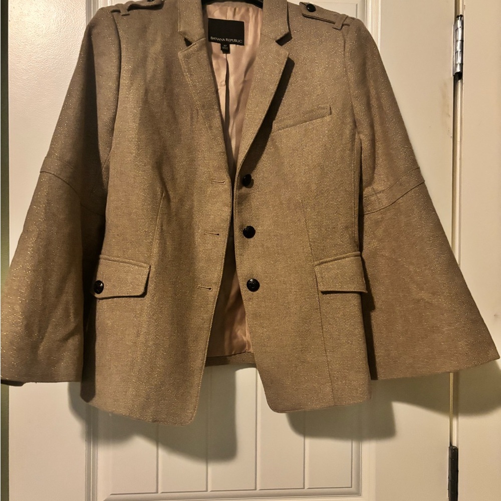 Banana Republic Women's Gold with flecks Jacket